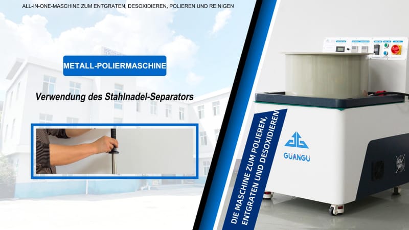 Verwendung des Stahlnadel-Separators